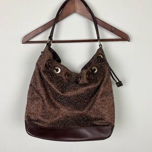 intage Helen Kaminski drawstring bucket bag with cloth protective bag L lamalo12